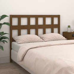 Testiera Letto, Schienale del letto Miele 205, 5x4x100 cm in Legno Massello di Pino Vidaxl