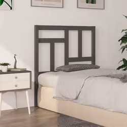 VidaXL 818962 testiera e pedana Grigio - Vista aggiuntiva 4