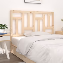 vidaXL Testiera per Letto 145,5x4x100 cm Legno Massello di Pino - Vista aggiuntiva 3