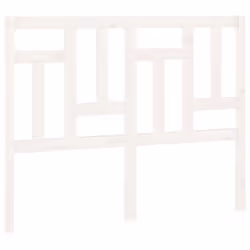 vidaXL Testiera per Letto Bianca 205,5x4x100 cm Legno Massello di Pino - Vista aggiuntiva 2