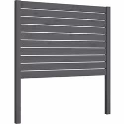 Con un design alla moda, questa testiera del letto in legno conferisce al vostro giroletto un aspetto completo e si adatta a  ...