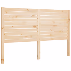 vidaXL Testiera per Letto 141x4x100 cm in Legno Massello di Pino - Vista aggiuntiva 2