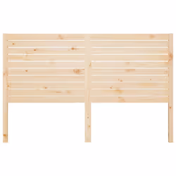 vidaXL Testiera per Letto 141x4x100 cm in Legno Massello di Pino - Vista aggiuntiva 3