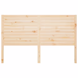 vidaXL Testiera per Letto 146x4x100 cm in Legno Massello di Pino - Vista aggiuntiva 3
