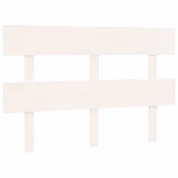 VidaXL 819061, Bianco, Legno di pino, 1240 mm, 81 cm, 30 mm