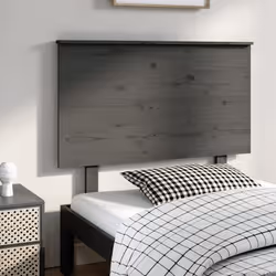 VidaXL 819157 testiera e pedana Grigio