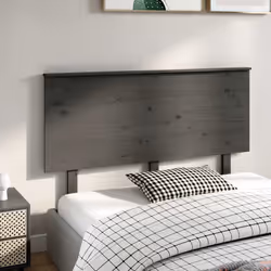 VidaXL 819172 testiera e pedana Grigio - Vista aggiuntiva 4