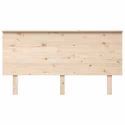 vidaXL Testiera per Letto 154x6x82,5 cm Legno Massello di Pino - Vista aggiuntiva 3