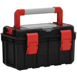 Vidaxl - Cassetta degli Attrezzi Nera e Rossa 45x28x26,5 cm 1795