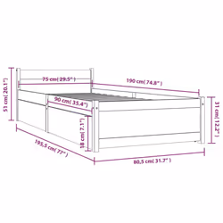 VidaXL 3103473 rete a doghe - Vista aggiuntiva 6