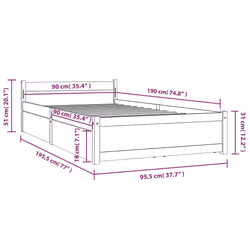 VidaXL 3103479 rete a doghe - Vista aggiuntiva 6