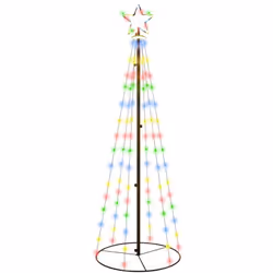 Rendete magico questo Natale con questo albero di Natale a cono luminoso. Albero con LED su tutta la superficie: Questo alber ...