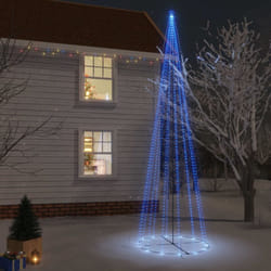Albero di Natale a Cono Blu 1134 LED, Albero effetto Realistico 230x800 cm vidaXL