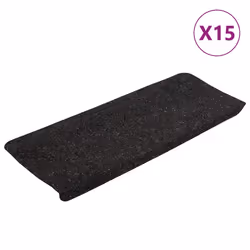 Tappetini Autoadesivi per Scale 15 pz 65x24,5x3,5 cm Antracitecod mxl 103368 - Vista aggiuntiva 2