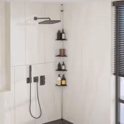 Questo supporto angolare da doccia è una combinazione perfetta di stile e design per soddisfare le vostre esigenze di stoccag ...