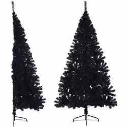 Create una magica atmosfera natalizia nella vostra casa con questo albero di Natale artificiale a metà! Albero di Natale cesp ...