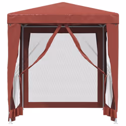 vidaXL Tenda per Feste con Pareti Laterali in Rete 2x2 m HDPE - Vista aggiuntiva 3