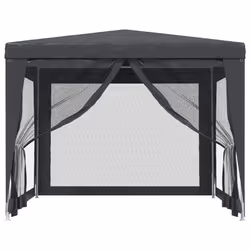 Tendaper Feste con 4 Pareti in Rete Antracite 3x3 m in HDPEcod mxl 95430 - Vista aggiuntiva 3