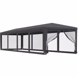 Questa tenda per feste super cool è caratterizzata da un robusto telaio in ferro, un tetto impermeabile e 10 pareti laterali ...