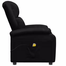 VidaXL 344181 sedia massaggiante elettrica Nero - Vista aggiuntiva 4
