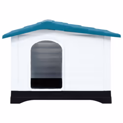 Casetta per Cani Blu 90,5x68x66 cm in Polipropilenecod mxl 79743 - Vista aggiuntiva 2