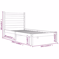 VidaXL 3103639 rete a doghe - Vista aggiuntiva 6