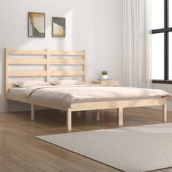 vidaXL Giroletto in Legno Massello di Pino 200x200 cm