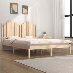 vidaXL Giroletto in Legno Massello di Pino 140x190 cm