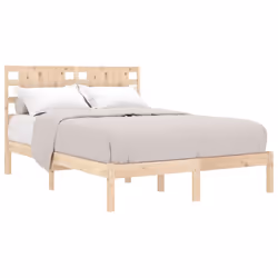 vidaXL Giroletto in Legno Massello 135x190 cm Double - Vista aggiuntiva 3