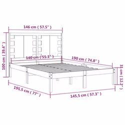 VidaXL 3104202 rete a doghe - Vista aggiuntiva 5