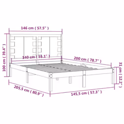 VidaXL 3104242 rete a doghe - Vista aggiuntiva 5