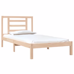 vidaXL Letto senza Materasso 90x190 cm in Legno Massello di Pino - Vista aggiuntiva 3