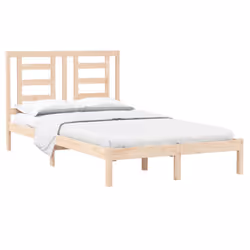 vidaXL Giroletto in Legno Massello 120x190 cm Small Double - Vista aggiuntiva 3