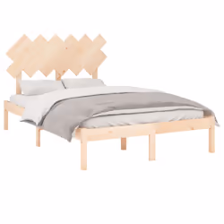 vidaXL Giroletto 120x190 cm Small Double in Legno Massello - Vista aggiuntiva 3