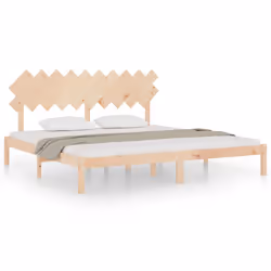 vidaXL Giroletto 200x200 cm in Legno Massello - Vista aggiuntiva 2