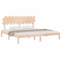 vidaXL Giroletto 200x200 cm in Legno Massello - Vista aggiuntiva 3