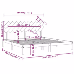 VidaXL 3104892 rete a doghe - Vista aggiuntiva 5