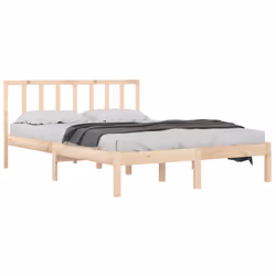 vidaXL Giroletto in Legno Massello 135x190 cm Small Double - Vista aggiuntiva 3