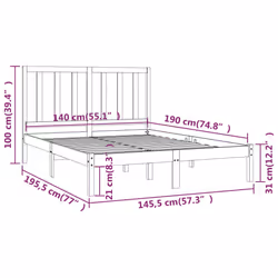 VidaXL 3105141 rete a doghe - Vista aggiuntiva 6