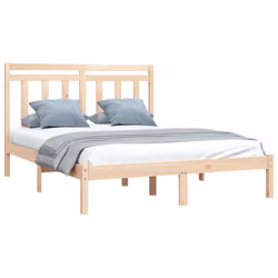 vidaXL Giroletto in Legno Massello 120x190 cm Small Double - Vista aggiuntiva 3