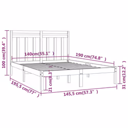 VidaXL 3105234 rete a doghe - Vista aggiuntiva 5