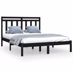 VidaXL 3105259, Nero, 1555 mm, 2,06 m, 310 mm, 1500 x 2000 mm, 1560 x 40 x 1000 mm