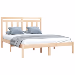 vidaXL Giroletto in Legno Massello 160x200 cm - Vista aggiuntiva 3