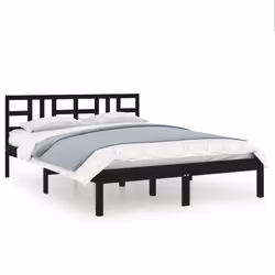 VidaXL 3105429, Nero, 2055 mm, 2,06 m, 310 mm, 2000 x 2000 mm, 2060 x 40 x 1000 mm