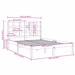 VidaXL 3105494 rete a doghe - Vista aggiuntiva 6