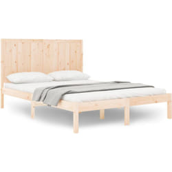 Giroletto senza Materasso 135x190 cm in Legno Massello di Pino Vidaxl 775056