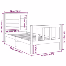VidaXL 3105889 rete a doghe - Vista aggiuntiva 5