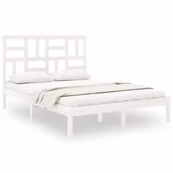 Giroletto Bianco in Legno Massello 150x200 cm King Sizecod mxl 80319 - Vista aggiuntiva 2