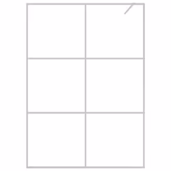 vidaXL Parete Doccia Walk in Argento 140x195 cm Vetro Trasparente ESG - Vista aggiuntiva 3