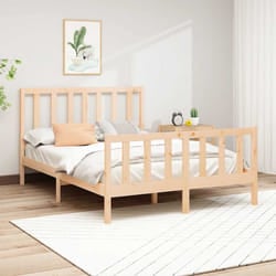 vidaXL Giroletto senza Materasso 140x200 cm in Legno Massello di Pino